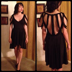 Black Knit Dress