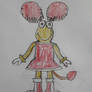 Red Fraggle in Amy Rose outfit