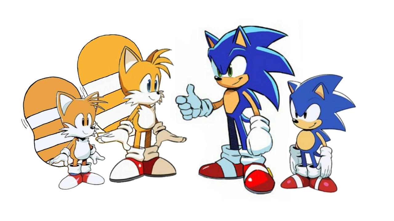 Sonic The Hedgehog - You'll see both Classic and Modern Tails in