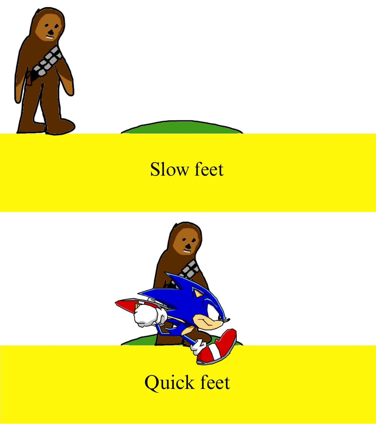 Slow feet.... Quick feet! by NHWood on DeviantArt