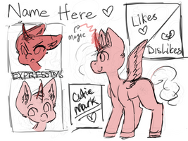 10$ MLP ref sheet /Open/ by alliekiitty