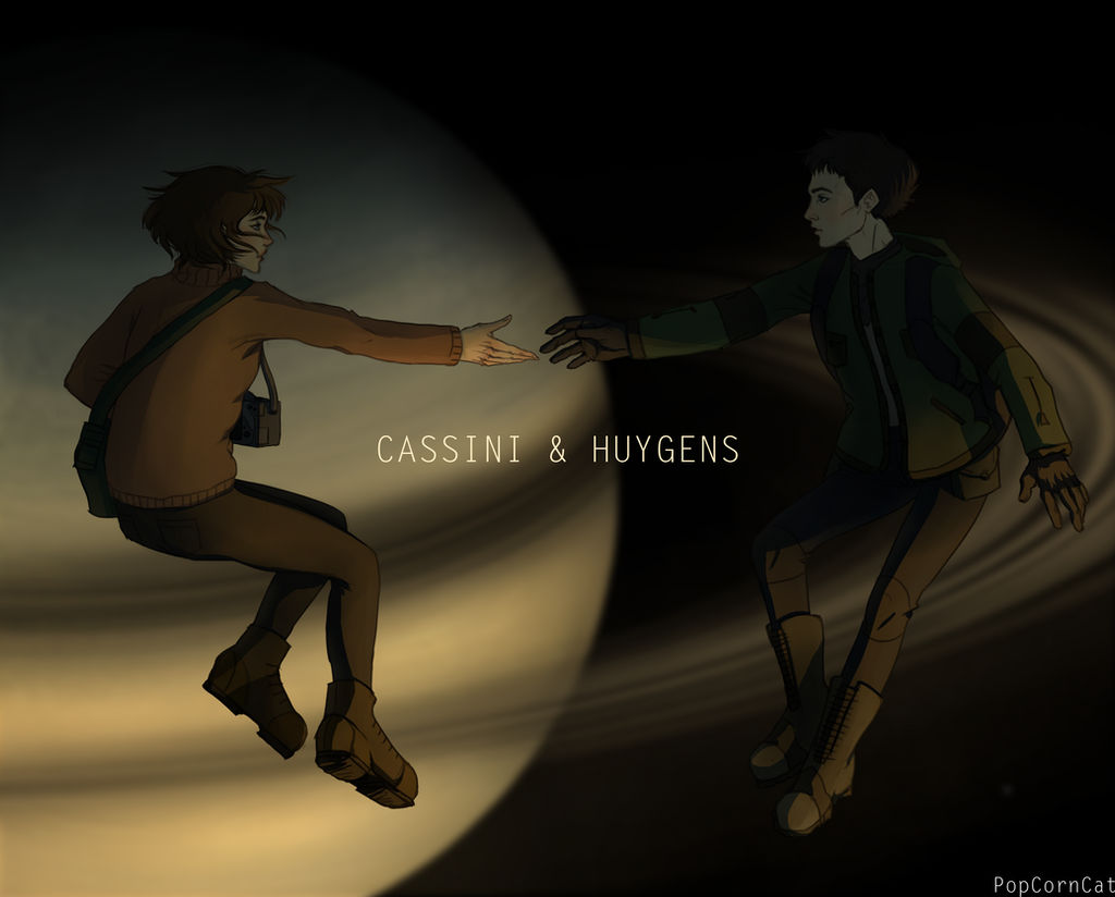 Cassini and Huygens - the end of the mission by l-PopCornCat-l