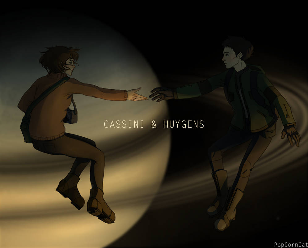 Cassini and Huygens - the end of the mission by l-PopCornCat-l