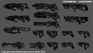 Potemkin: Assault Rifles and Pistols