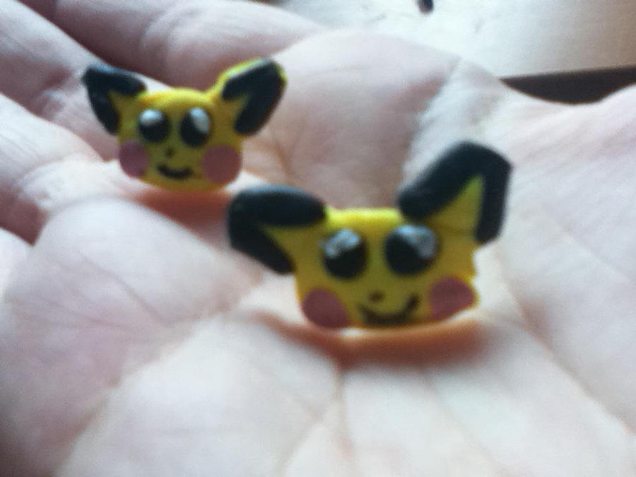 Pichu earrings