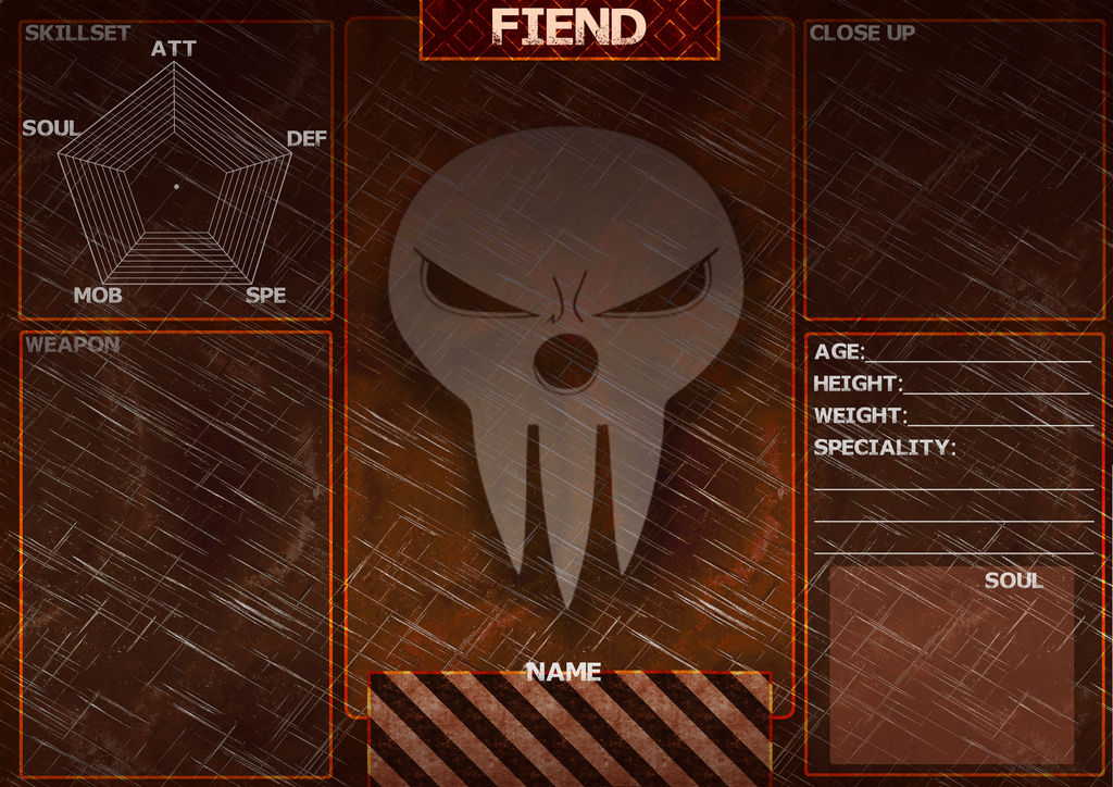 Soul Conquest Fiend Template by NeniioN on DeviantArt