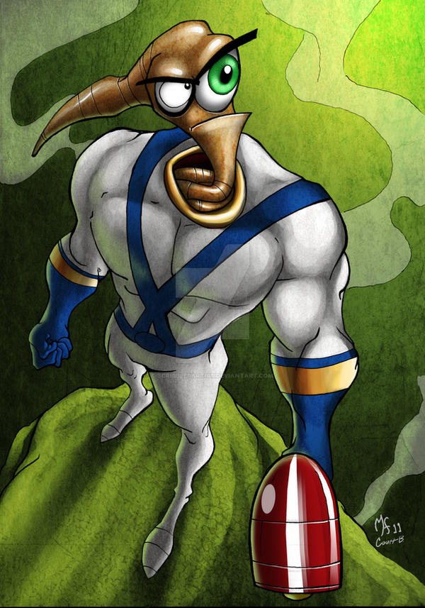 Earthworm Jim WHIPPY