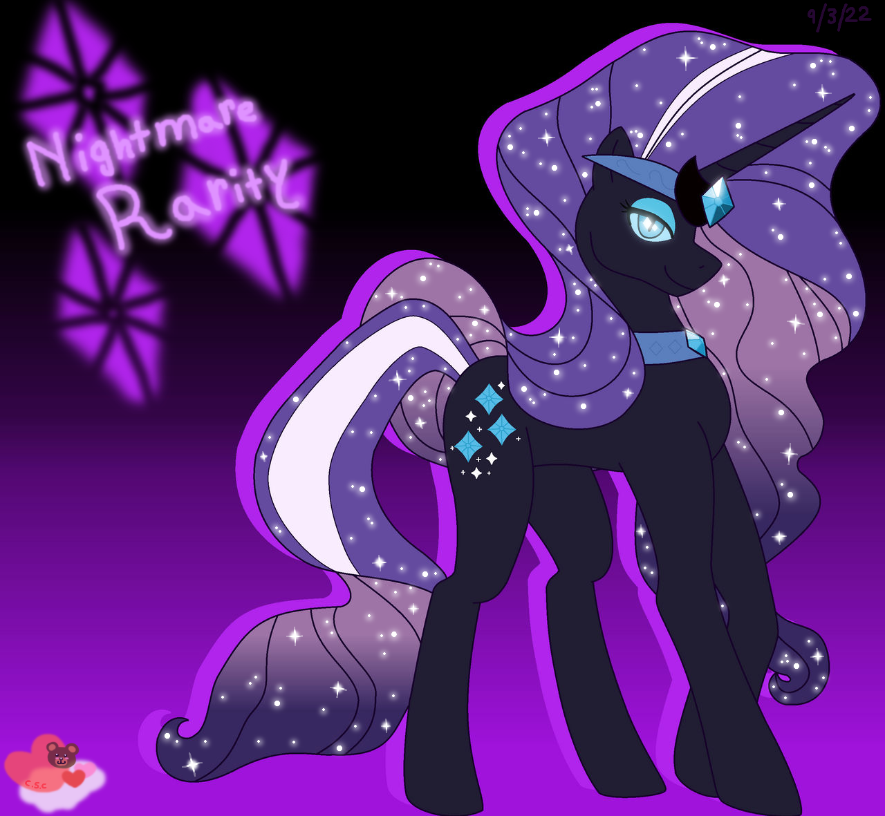 My little pony nightmare rarity 2025
