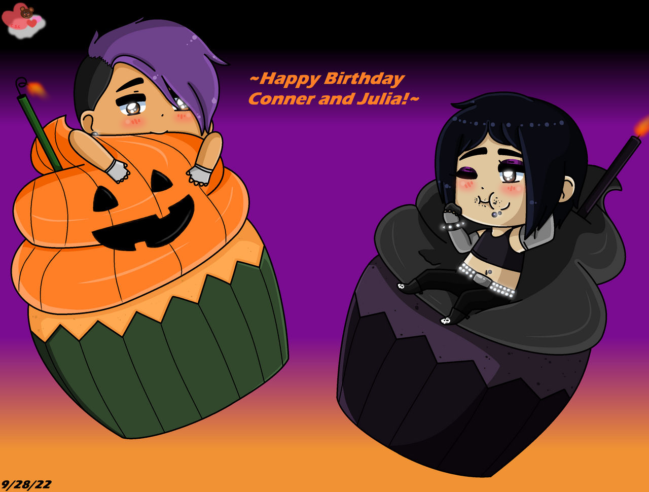 Happy Birthday Conner And Julia!