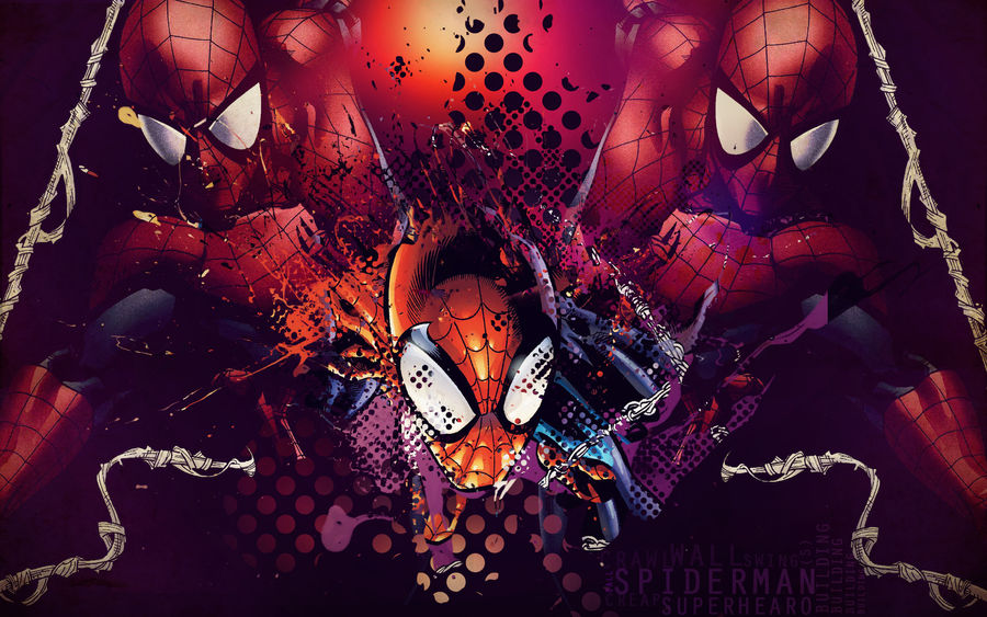 SpiderMan-V1-Wall by Sn00pSta00 on DeviantArt