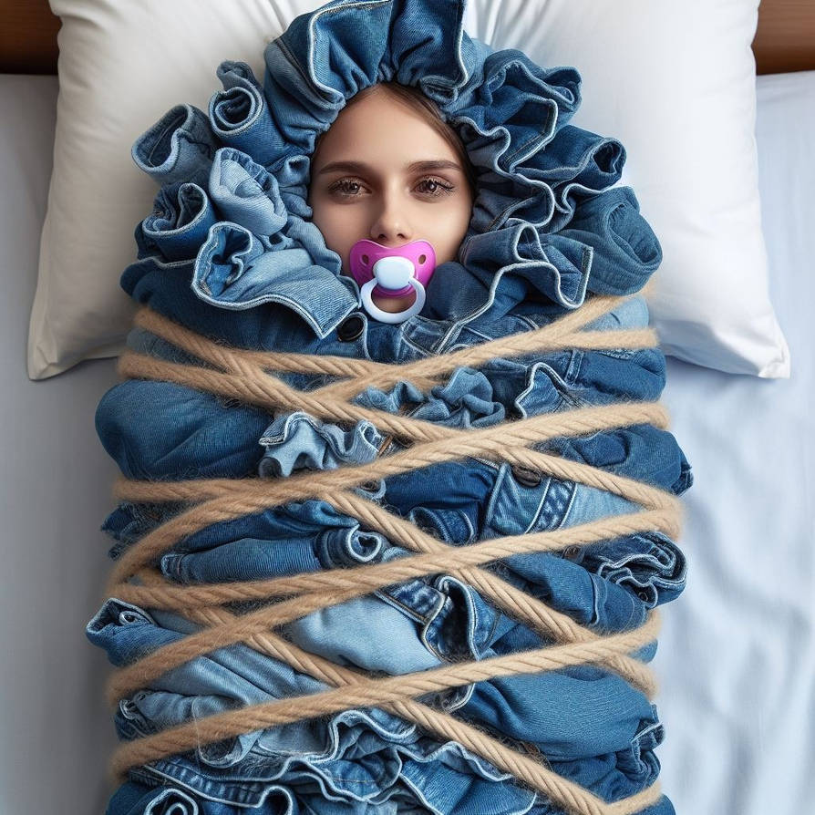 cotton bondage by AmyBlank on DeviantArt