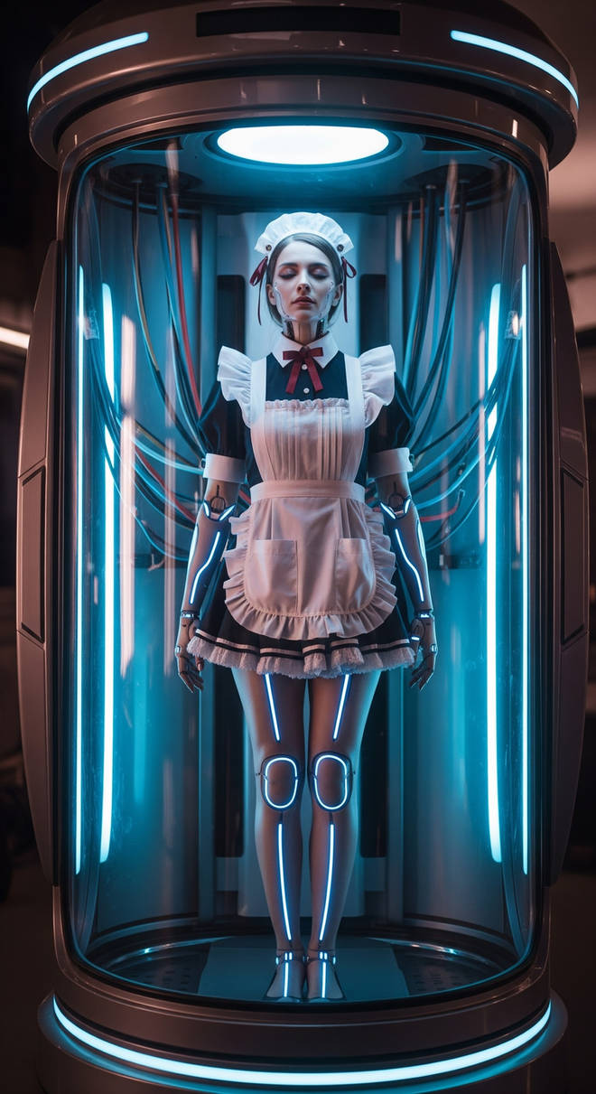 Automated Makeover Automated Beauty: Offline by AmyBlank on DeviantArt