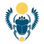 Blue Scarab