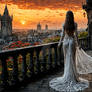 Princess On The Balcony Of Dawn