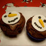 Snowman Cupcakes