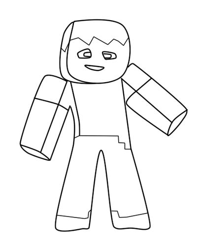Minecraft Cartoon 1# - Steve in Cartoon by FrettyDesign on DeviantArt