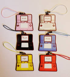 Rainbow DS Phone charms