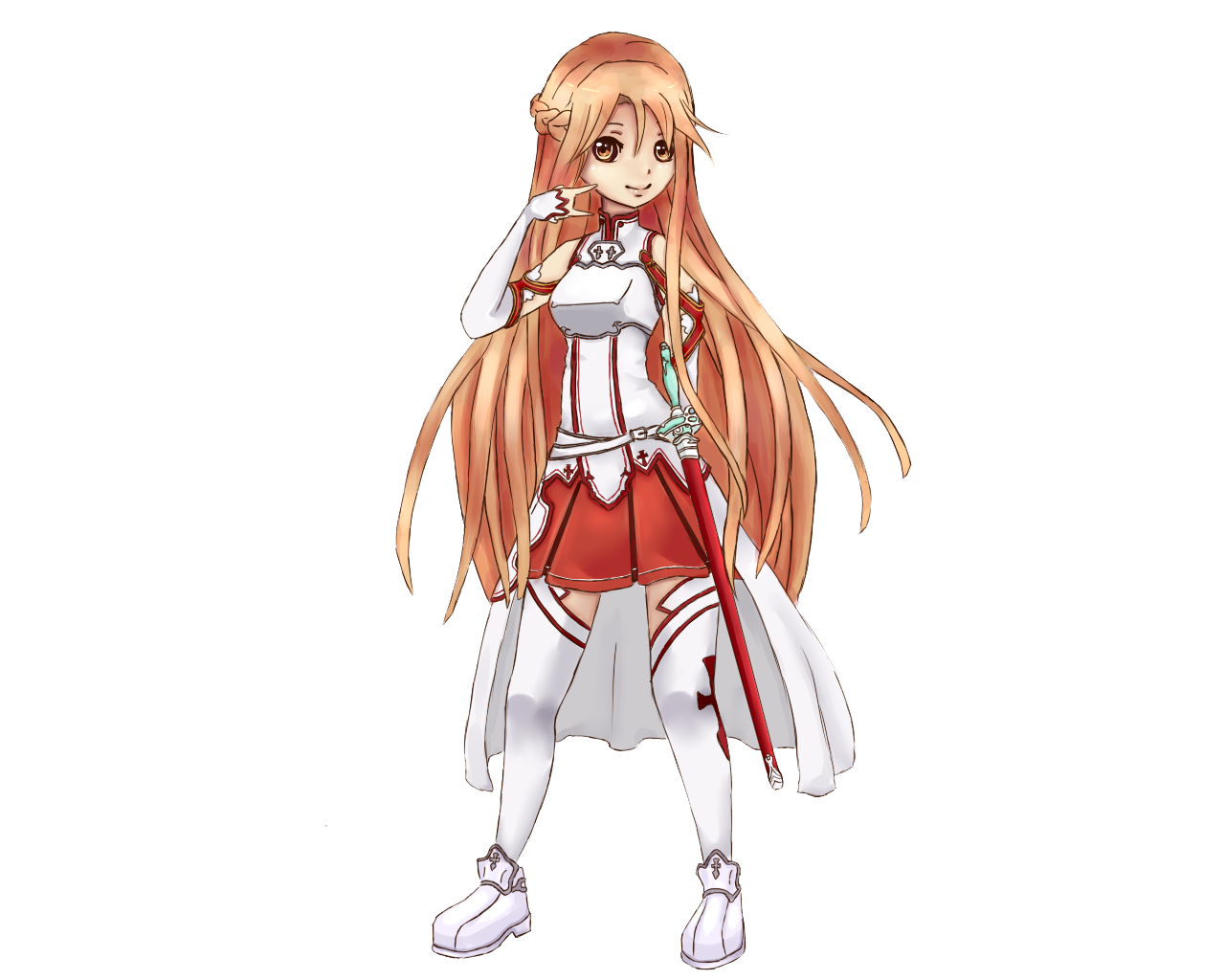 Asuna fanart *-*