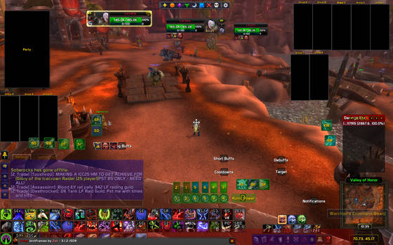 Locaha's full interface layout