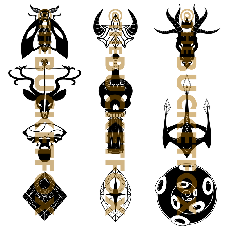 Deific Symbols by Bucketfox