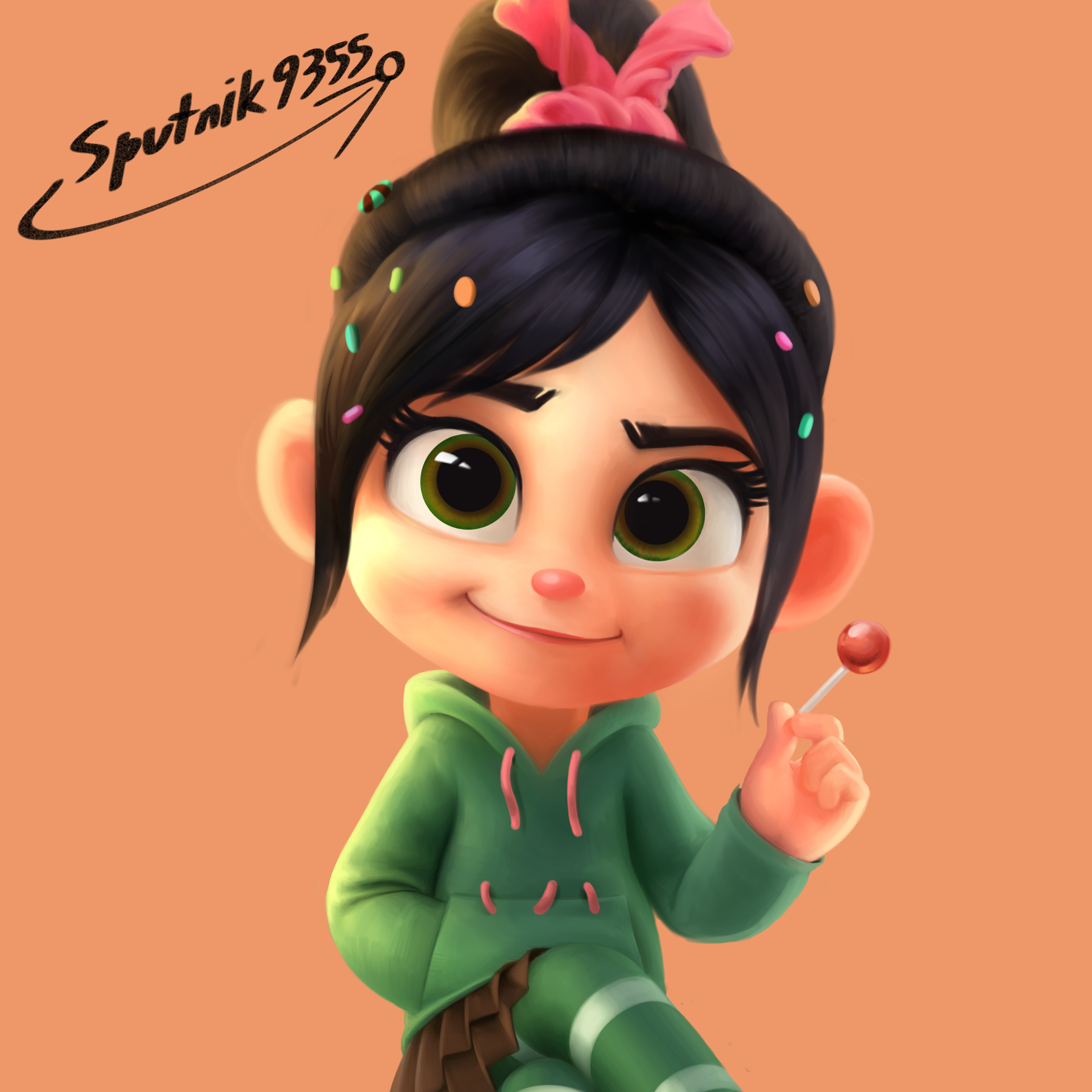 Vanellope Rabbit vanellope by Sputnik9355 on DeviantArt