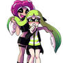 Agent 8 and Agent 3 (yuri)