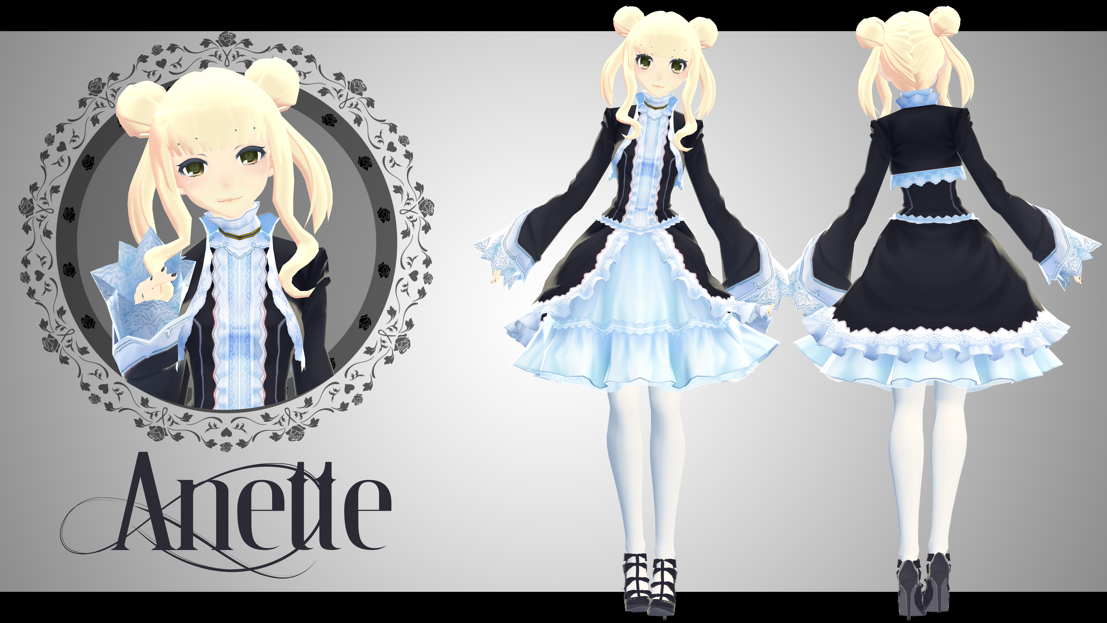 |MMD| Anette Angel .:+bio only RUS:.