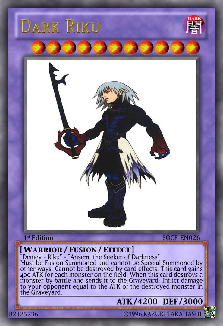 Dark Riku by ChaosTrevor on DeviantArt