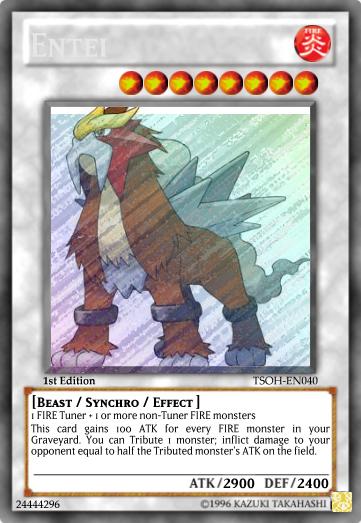 Entei by ChaosTrevor on DeviantArt