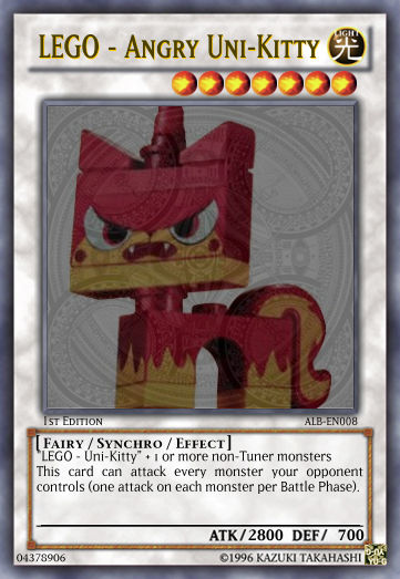 LEGO - Angry Uni-Kitty by ChaosTrevor on DeviantArt