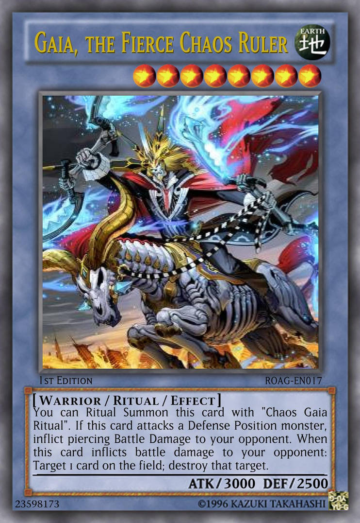 Gaia the Fierce Chaos Ruler by ChaosTrevor on DeviantArt