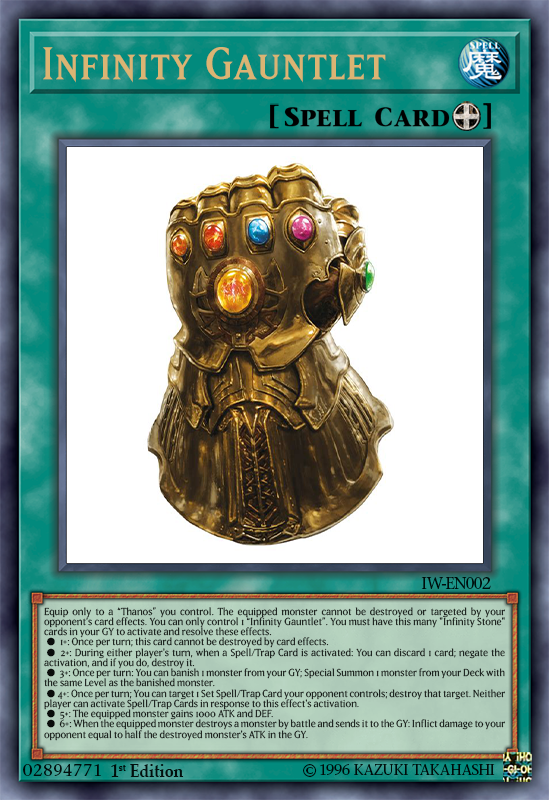 thanos yugioh card Thanos + Infinity Stone Cards (Feedback Requested) - Realistic Cards