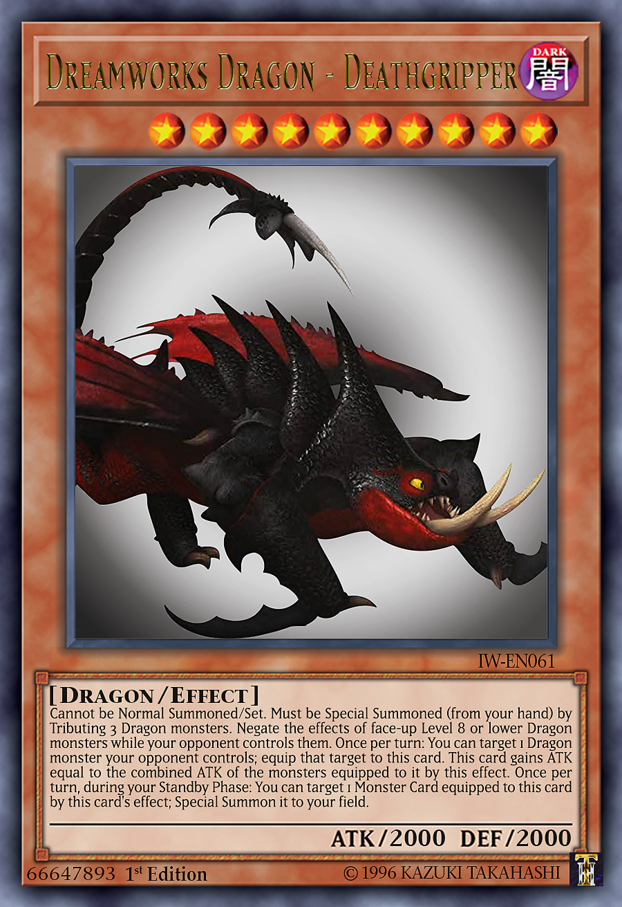 Dreamworks Dragon - Deathgripper by ChaosTrevor on DeviantArt