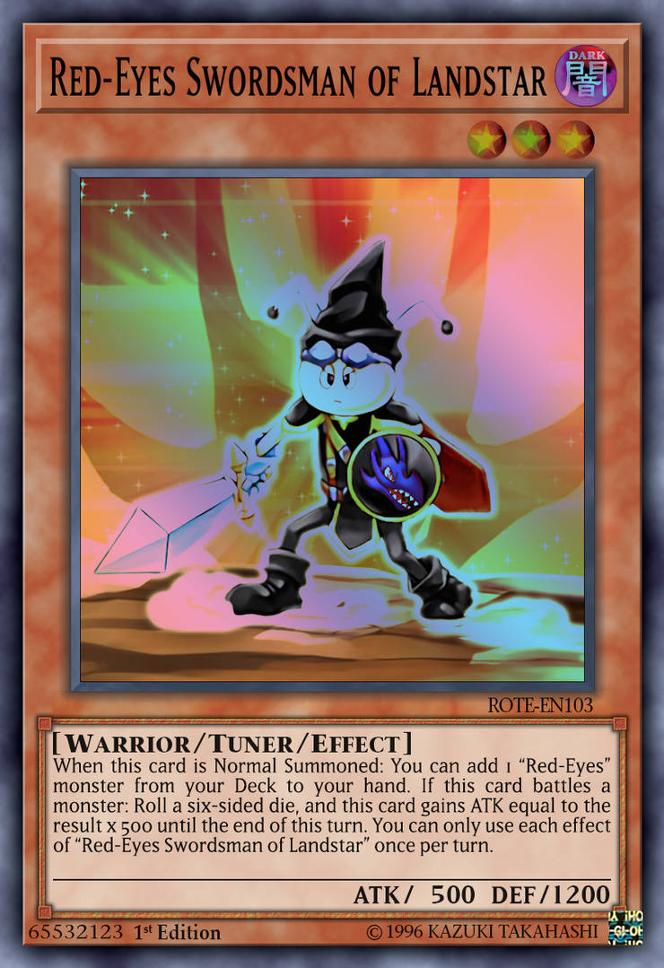 landstar deck yugioh Yu-Gi-Oh! - Swordsman of (LON-002) - Labyrinth of Nightmare - 1st Edition Landstar Shot Card Profile :