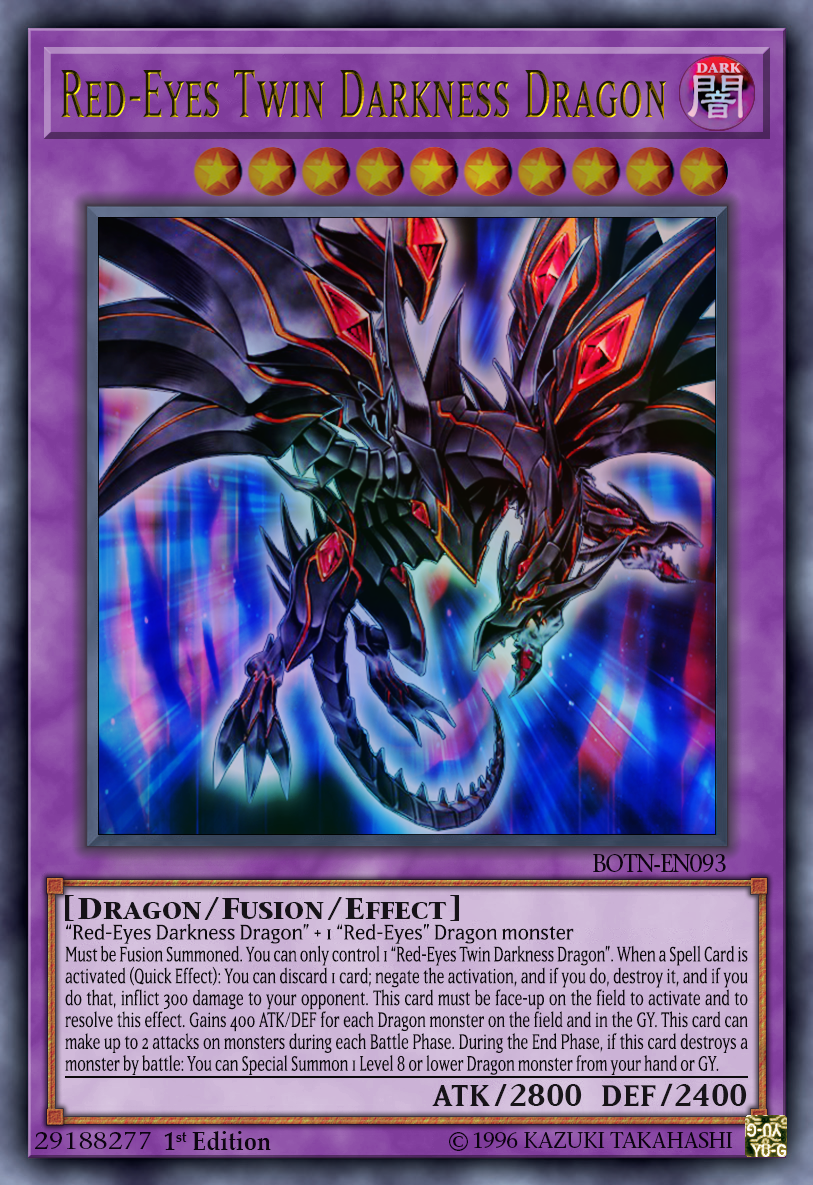Red-Eyes Twin Darkness Dragon by ChaosTrevor on DeviantArt Red-Eyes Twin Darkness Dragon by ChaosTrevor on DeviantArt