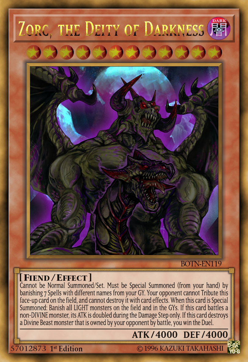 Zorc, the Deity of Darkness by ChaosTrevor on DeviantArt Zorc, the Deity of Darkness by ChaosTrevor on DeviantArt