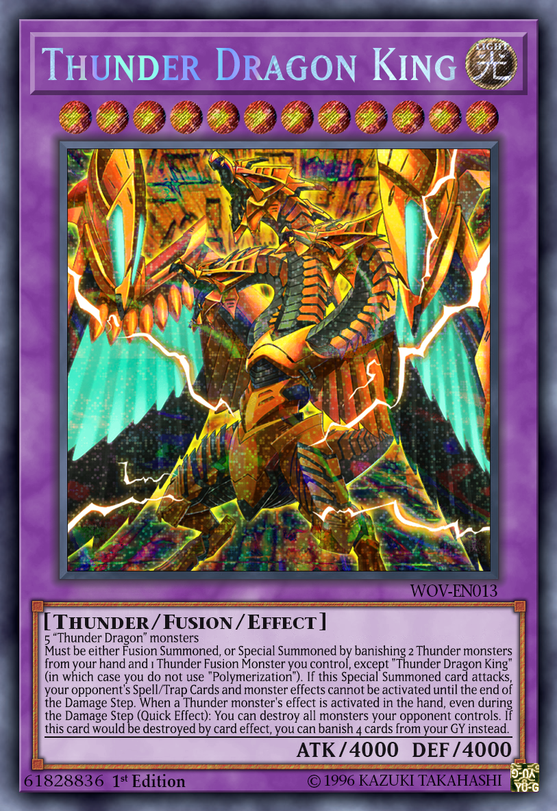 Thunder Dragon King by ChaosTrevor on DeviantArt Thunder Dragon King by ChaosTrevor on DeviantArt
