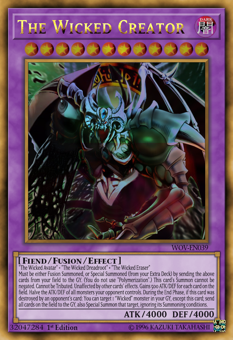 yugioh wicked avatar deck WICKED AVATAR DECK 2019
