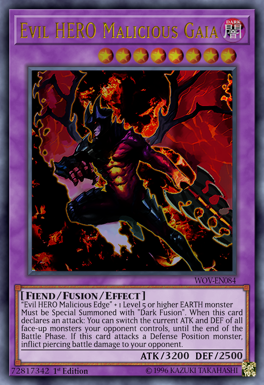 Cosmic Fear Garou. - Evil Hero Malicious Bane at Yu-Gi-Oh Master Duel Nexus  - Mods and Community