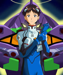 Shinji Ikari - Evangelion project