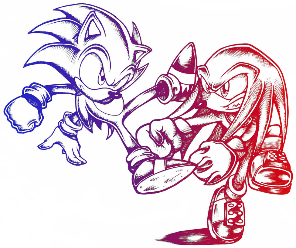 Sonic Rivals Knuckles Layout Sonic and Knuckles - Rivals by TheStiv on DeviantArt