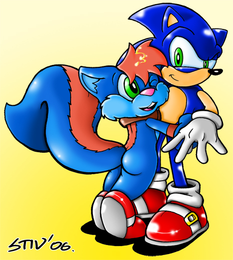 Andy and Sonic