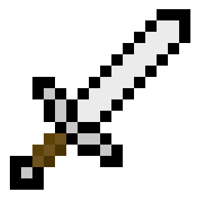 Minecraft Adamantium Metal Sword