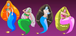 (ART REMAKE)Genie Jessica Priscilla Joule And Mika