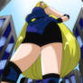 (ART BASE EDIT) Confident Giantess Joule