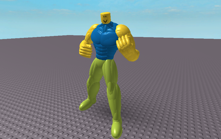 Roblox The Op Noob Has Returned By Finalartstage On Deviantart - buff roblox guy meme