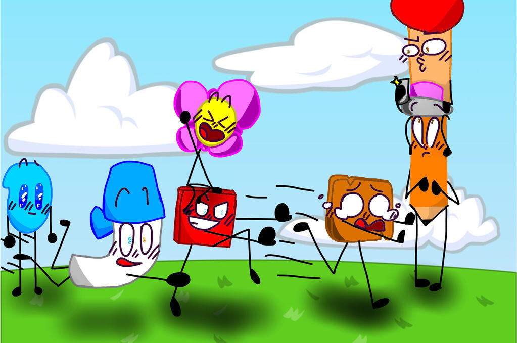 A normal day behind the scenes of bfdi by Huskygamer1357 on DeviantArt