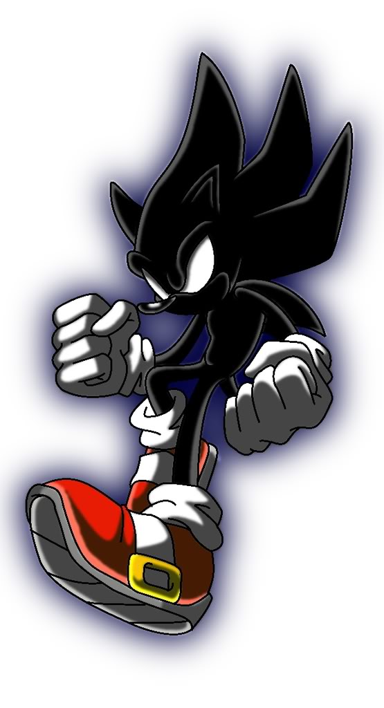 Super Dark Sonic by NeppyNeptune on DeviantArt