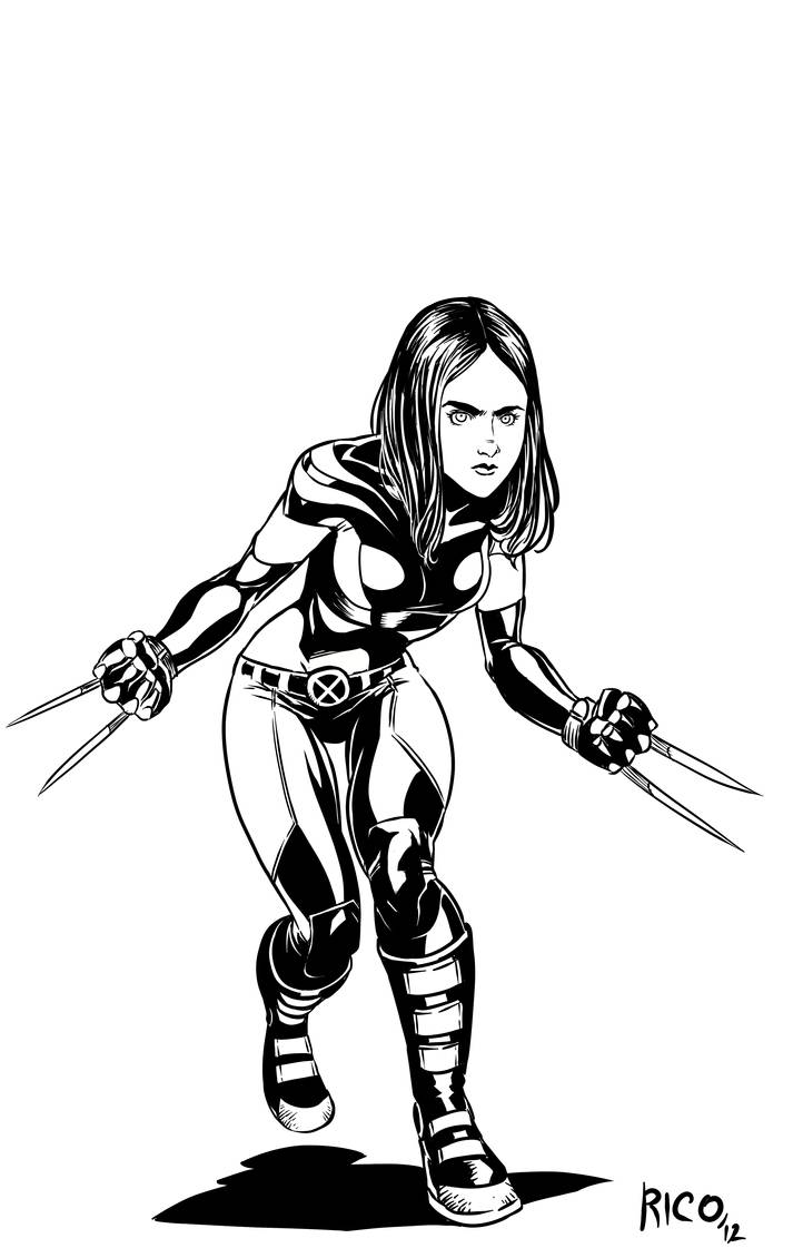 Laura Kinney AKA X-23 by ricomics on DeviantArt