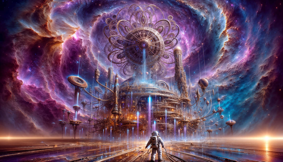 Encounter with the World-Machine by NocturnalRealms on DeviantArt